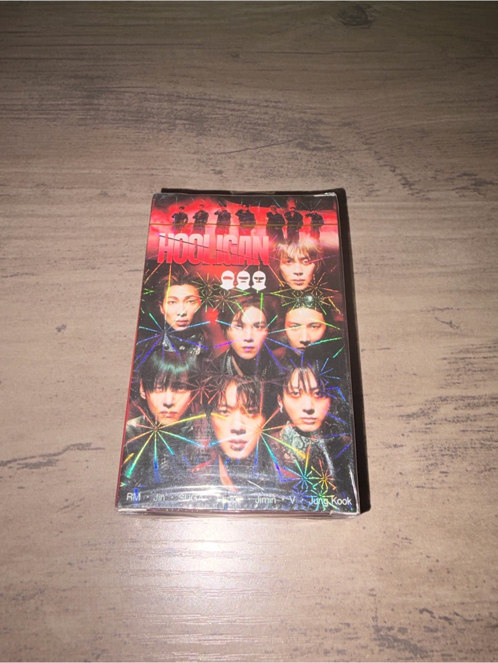 🆕💜 BTS 92pc Holographic Lomo Photocard & Sticker Set Sealed